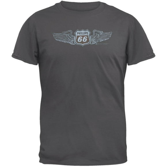 Philips 66 - Aviation Flocked Soft T-Shirt