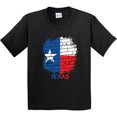 thumbnail image 3 of Inktastic Graffiti Texas State Flag Youth T-Shirt, 3 of 5