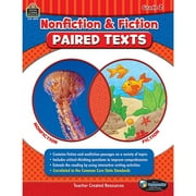 Teacher Created Resources Nonfiction and Fiction Paired Texts Grade 2 Paperback (TCR3892)