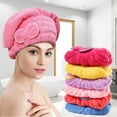 thumbnail image 6 of PHIGZNT 1 Pack Microfiber Hair Towel Wrap for Women, Anti Frizz Quick Drying Hair Turban for All Hair Style, Absorbent and Lightweight (Beige), 6 of 9
