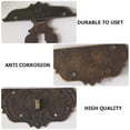 thumbnail image 4 of Shisuyan Jewelry Chest Hardware Dark Brown 2Pcs 3In, 4 of 8