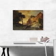 thumbnail image 2 of ARTCANVAS A Side Canyon Grand Canyon Arizona 1905 Canvas Art Print by Thomas Moran - Size: 26" x 18" (1.50" Deep), 2 of 9