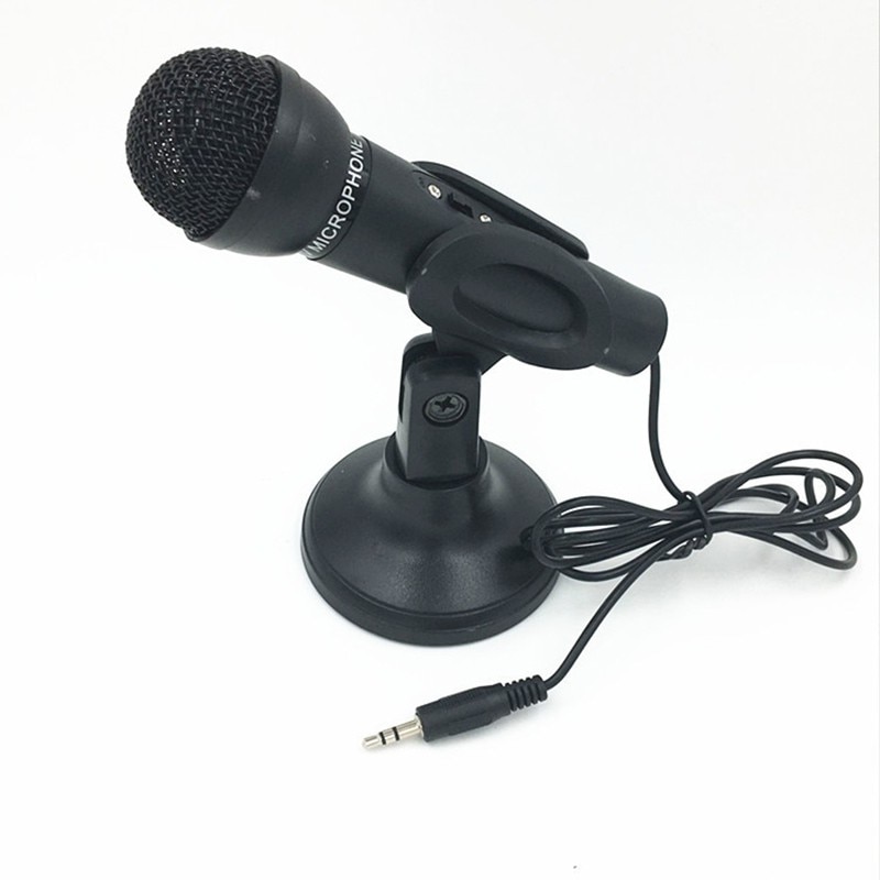 Desktop Standing Noise Canceling Stand Alone Plug & Play Microphone