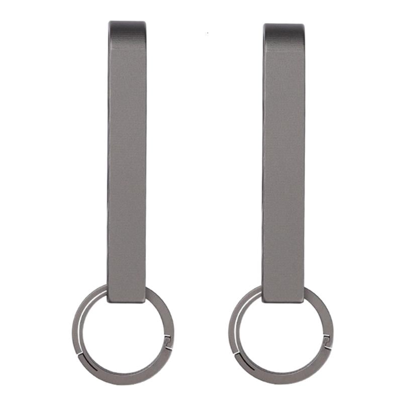 CEORPER Belt Key Clip,Titanium Carabiner Key chain Ring Holder for Belt Keychain Clip