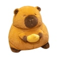 thumbnail image 2 of Simulación de capibara, decoración de felpa, Adorable muñeco de capibara de 11,02 pulgadas, juguete de peluche para cumpleaños, amigo, sala de estar, 2 of 9