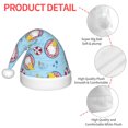 thumbnail image 6 of Cauagu Gnome Pool Party Pattern Christmas Hat for Kids,Xmas Holiday Hat Santa Hat for Boys & Girls Festive Headwear Accessories for Christmas/New Year/Holiday, 6 of 6