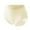 Beige, variant on Admvng Women's Underwear Solid Color Ventilate Middle Waist Abdominal Support Briefs, Size Free Size