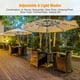 thumbnail image 5 of Patio Umbrella Parasol 14LEDs Waterproof Tents Umbrella Pole Light, 5 of 9
