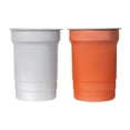 thumbnail image 2 of Vaso promocional termosensible de aluminio que cambia de color-renk naranja 9.8 x 12.5, 2 of 3