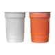 thumbnail image 3 of Paquete con 100 piezas de Vaso termosensible de aluminio naranja 9.8 x 12.5, 3 of 5