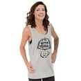 thumbnail image 3 of Caturday Morning Cats Coffee Lovers Womens Plus Size Graphic Tank Top Brisco Brands 2X, 3 of 5