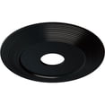 thumbnail image 3 of Ekena Millwork 16 1/8"OD x 3 5/8"ID x 1"P Adonis Ceiling Medallion (Fits Canopies up to 10 1/4"), Hand-Painted Jet Black, 3 of 6