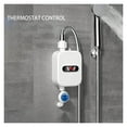 thumbnail image 2 of Chauffe-eau Instantané Douche Salle de Bain Robinet Chauffe-Eau 3500W Chauffe-Eau Électrique Sans Réservoir Chauffage Instantané, Conception de Protection de Sécurité, 2 of 7