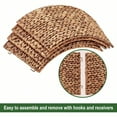 thumbnail image 4 of Rattan Christmas Tree Collar Wicker Tree Skirt Stand Base Cover Brown Wash 24 inch, 4 of 6
