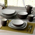 thumbnail image 6 of Noritake Colorwave Chocolate 16-Piece Square Dinnerware Set, Service for 4, 6 of 7