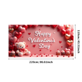 thumbnail image 3 of Valentine's Day Party Decoration Banner Heart Design Backdrop Event Photo Props Love Celebration Romance Gift Box Background, 3 of 4
