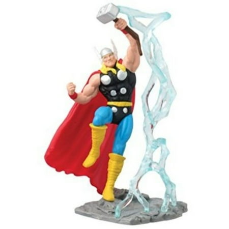 4" Marvel God of Thunder and Lightning Thor Diorama Figure