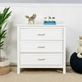 thumbnail image 2 of DaVinci Charlie 3-Drawer Dresser, White, 2 of 8