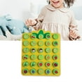 thumbnail image 6 of LeeQinersw Wood Chess Board Game Memory Board Game Classic Strategy Game Brain Teaser Toys Fruit, 6 of 9