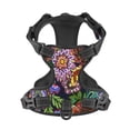 thumbnail image 4 of Naloa Vintage Floral Pet Harness Vest with Traction Rope, Adjustable No-Choke Dog Vest for Outdoor, Walking - X-Large, 4 of 8