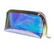 thumbnail image 5 of Neceser holográfico iridiscente para maquillaje, neceser de TPU con cremallera transparente para mujer 22 cm x 8 cm x 11 cm, 5 of 8