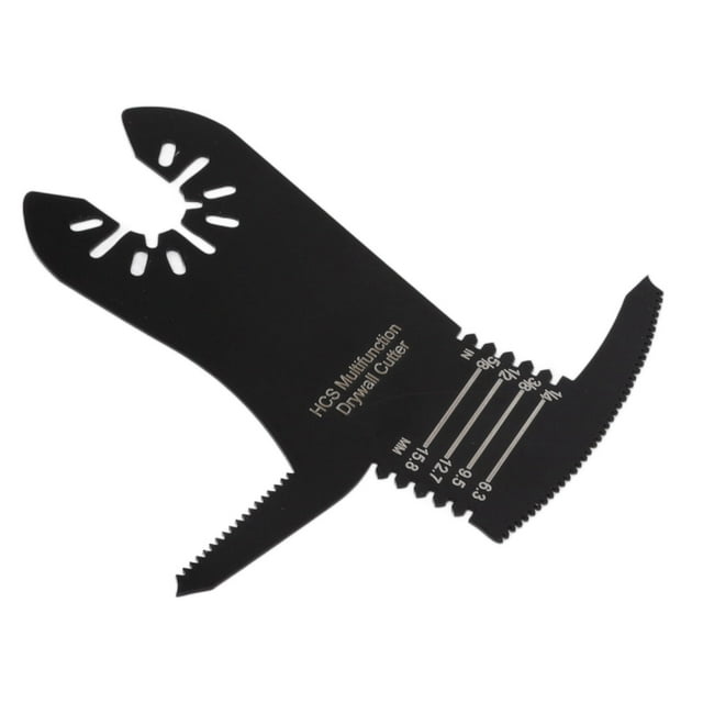 Multitool Saw Blades, Oscillating Multitool Blades Notches Accurate Cutting High Carbon Steel Durable For Wood Cutting