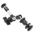thumbnail image 2 of 7in Universal Arm, 360° Adjustable Flexible Camera Mount 1/4in Screw Easy To Install With Adapter For Photography Equipment 7in Silver, 2 of 8