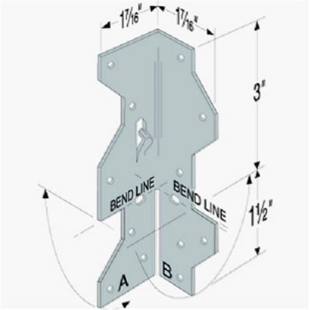 Simpson Strong Tie A35Z Angle de Cadre 3 x 5 Po.