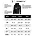 thumbnail image 5 of Little Donkey Andy Mens Fleece Hoodies Water Repellent, Thermal Insulation Pullover Hooded Sweatshirt UPF50+ (Black L), 5 of 7