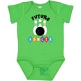 thumbnail image 3 of Inktastic Future Bowler Bowling Pins Boys or Girls Baby Bodysuit, 3 of 5
