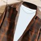 thumbnail image 5 of Xihbxyly Blusa Informal de Manga Larga con Cuello Vuelto para Hombre, Tela Suave y Cómoda, Ideal para El Trabajo, Fiestas y Bodas, Ideal para Salidas de Primavera y Otoño, Estilo Único y Moderno., 5 of 5