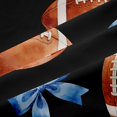 thumbnail image 5 of Erosebridal American Rugby Themed Blackout Curtains Set of 2 (52x84 Each),Princess Blue Bowtie Window Curtains For Kids Girls, 5 of 7