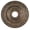 Hand Applied European Bronze, variant on Livex Lighting Ceiling Medallion in Aged Brass Antique Gold Leaf
