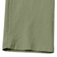 thumbnail image 5 of Delconic Mens Casual Cotton Linen Two Piece Set Long Sleeve Collared Pullover Top and Drawstring Straight Leg Pants Outfit Army Green L, 5 of 6