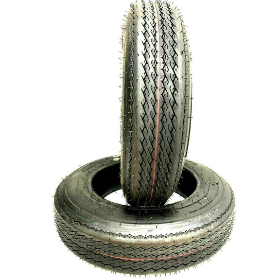 2 New Highway Boat Motorcycle Trailer Tires 4.80-12 4.80x12 6PR Load Range C Heavy Duty
