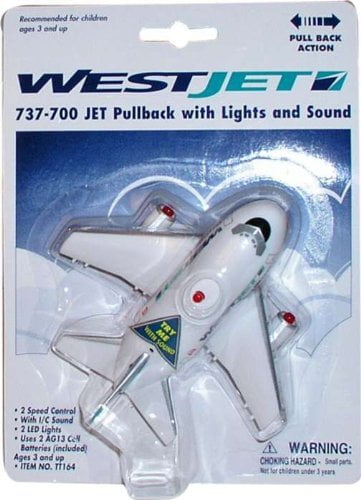 westjet toy plane