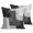 Black, variant on Throw Pillow Covers 18x18 Inch Set of 2 Orange Painting Decorative Pillows Cushion Case Soft Square Pillowcases Grey Abstract Graffiti Art Throw Pillows for Couch Sofa Bed Chair Home Decor