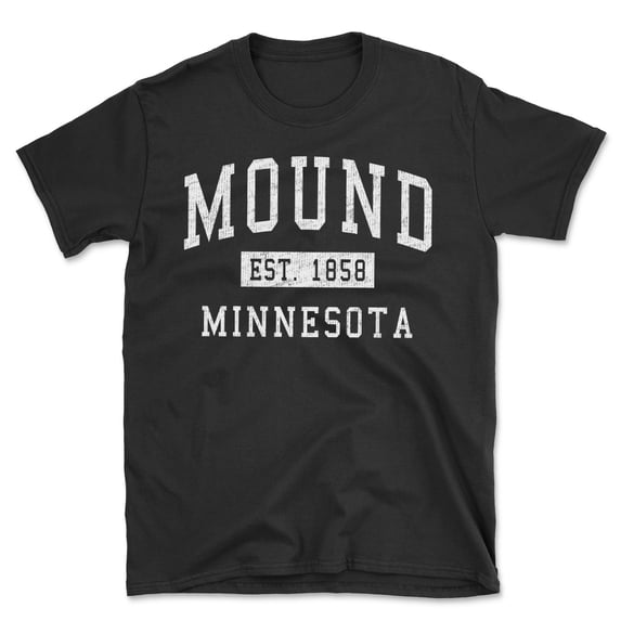 Mound Minnesota Classic Established Men's Cotton T-Shirt