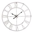 thumbnail image 1 of Utopia Alley CL42WW Horloge Murale Ronde Romaine Surdimensionnée de 27 Pouces&44; Blanc, 1 of 1