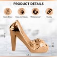 thumbnail image 3 of Trovety High Heel Holder for Cell Phone - Porcelain Shoe Phone Stand Display for Desk, Home & Office - Novelty Mobile Device Mount, 3 of 7