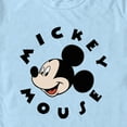 thumbnail image 2 of Men's Mickey & Friends Encircled Mice Graphic Tee Light Blue X Large, 2 of 4