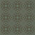 thumbnail image 1 of Ahgly Company Machine Washable Indoor Square Transitional Khaki Green Area Rugs, 6' Square, 1 of 7