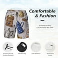 thumbnail image 5 of Daiia Antique Vintage Teapot Coffee Grinder Mens Swim Trunks Swim Shorts Quick Dry Swim Shorts with Mesh Lining Pockets-XX-Large, 5 of 9