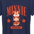 thumbnail image 3 of Disney - Minnie Mouse Collegiate - Women's Short Sleeve Graphic T-Shirt, 3 of 5