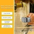 thumbnail image 4 of 1/4 Cup(4 Tbsp | 59 ml |59 cc| 2 oz) Measuring Cup, Stainless Steel Measuring Cups, Single Metal Measuring Cup, Kitchen Gadgets for Cooking, 4 of 5