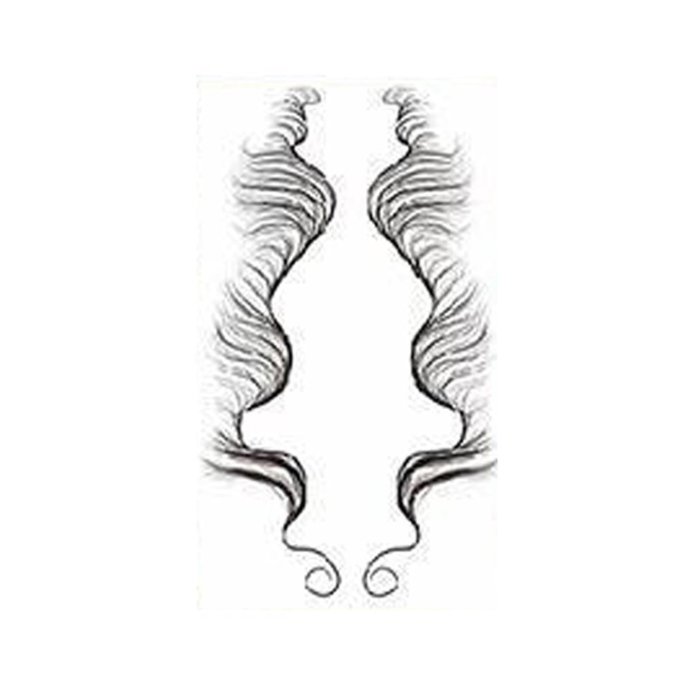 Baby Hair Tattoo Stickers Baby Hair Edge Tattoo Edges Curly Hair Salon