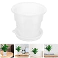 thumbnail image 2 of Shisuyan Orchid Planter Transparent Seedling Pots 1Set 4.9X4.9X4.4In, 2 of 7