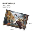 thumbnail image 3 of Lantern Press 1000 Piece Jigsaw Puzzle, Wildlife Utopia, Forest, 3 of 5