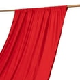 thumbnail image 2 of BalsaCircle Red 14 feet Scuba Polyester Drapery Backdrop Curtain Rod Pockets Party Events Decorations Supplies, 2 of 8