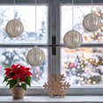 thumbnail image 6 of 1Pack Christmas Ball, 2.76 in Sequin Pearl Christmas Ball Ornaments, Christmas Tree Decorations, Christmas Indoor Outdoor Decorations, Hanging Baubles for Xmas Tree, Wreath & Holiday (Gold), 6 of 6